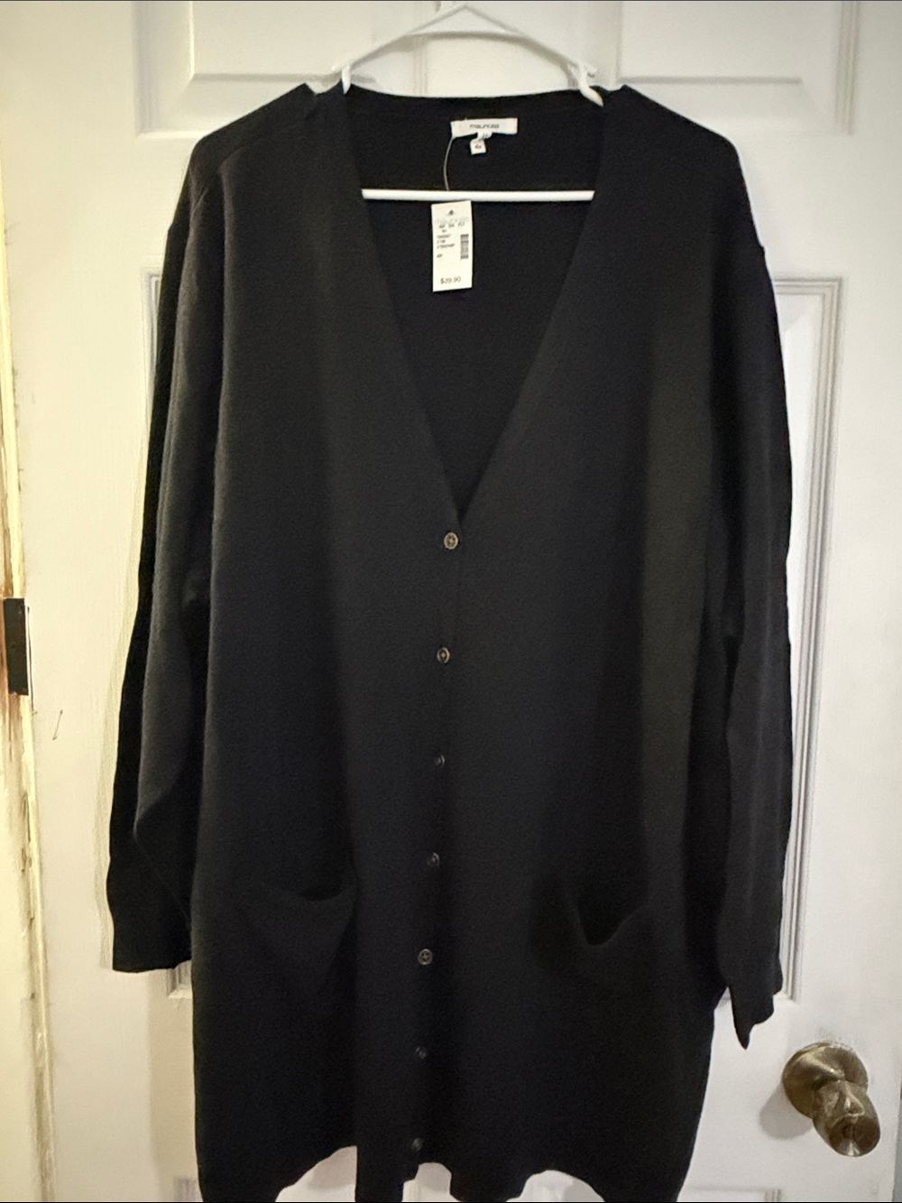 Maurices Black Knit Cardigan